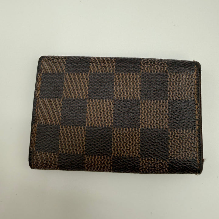 Louis Vuitton Brown Damier 6 Key Holder Purse - Lux Central