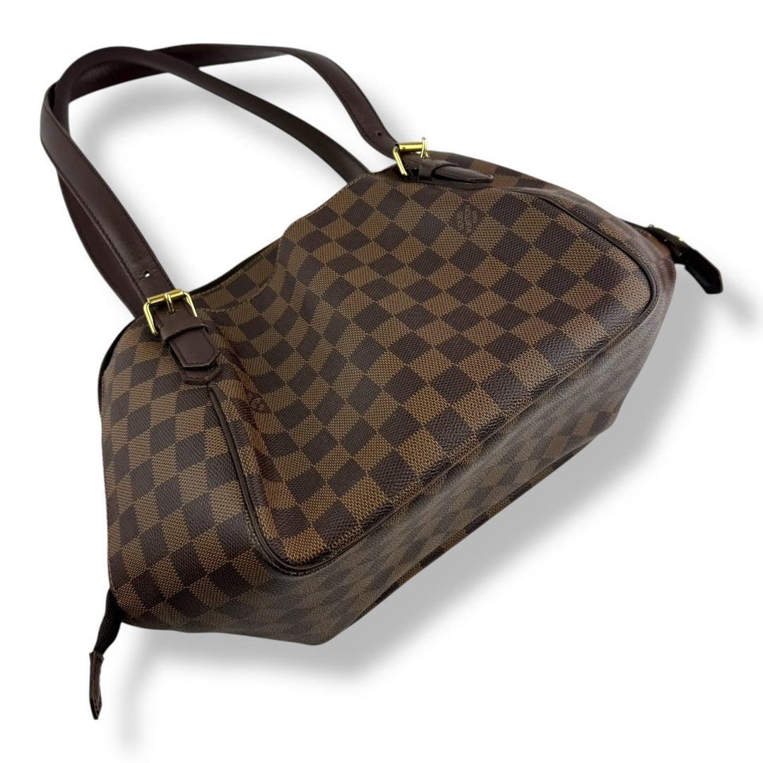 Louis Vuitton Brown Damier Belem MM Handbag - Lux Central
