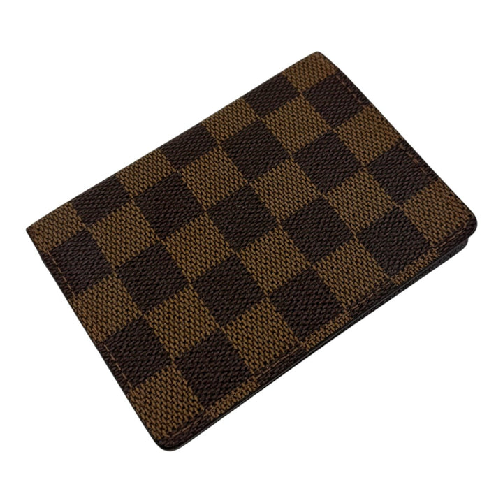 Louis Vuitton Brown Damier Card Wallet - Lux Central