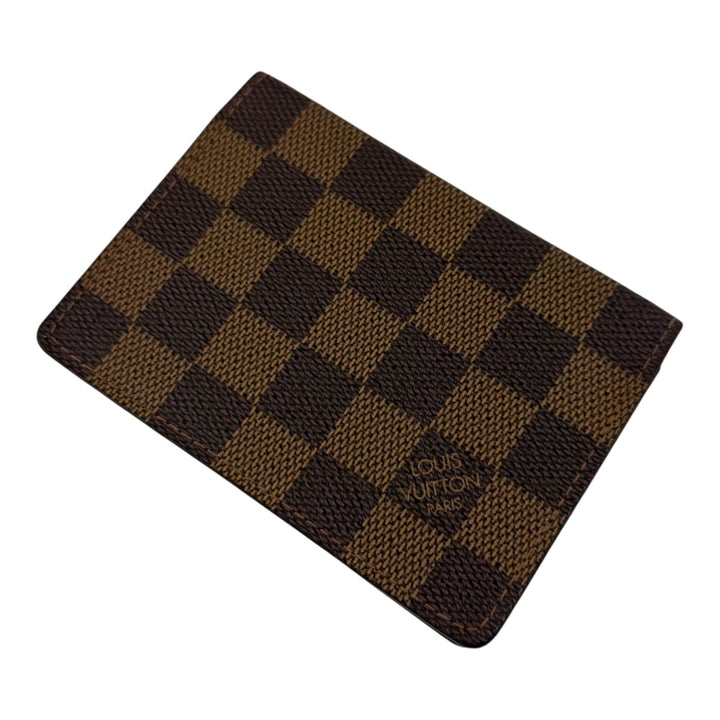 Louis Vuitton Brown Damier Card Wallet - Lux Central