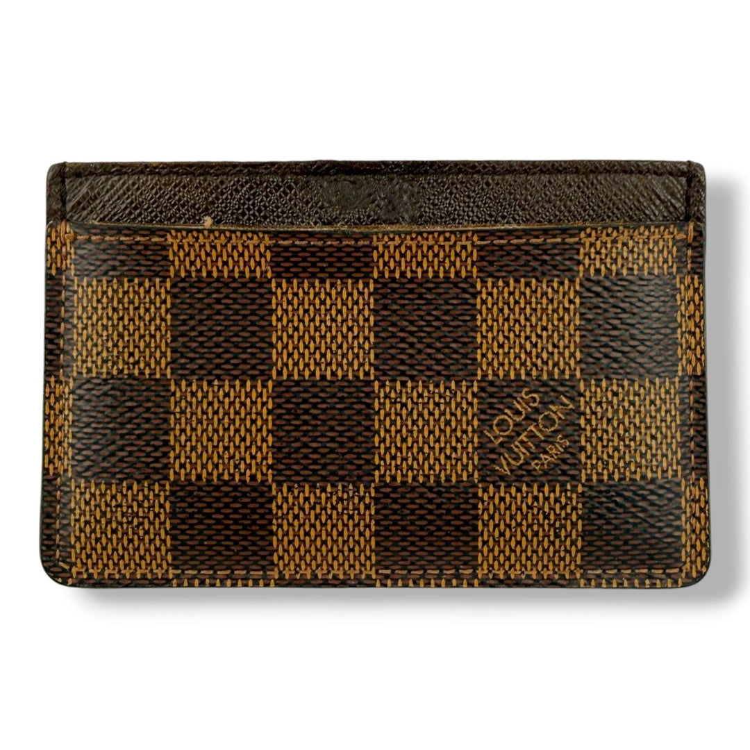 Louis Vuitton Brown Damier Cardholder - Lux Central