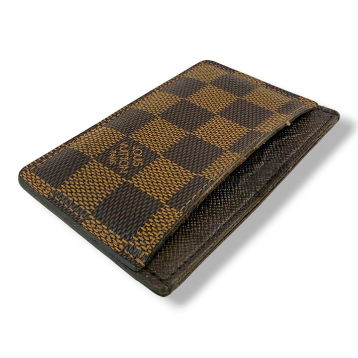 Louis Vuitton Brown Damier Cardholder - Lux Central