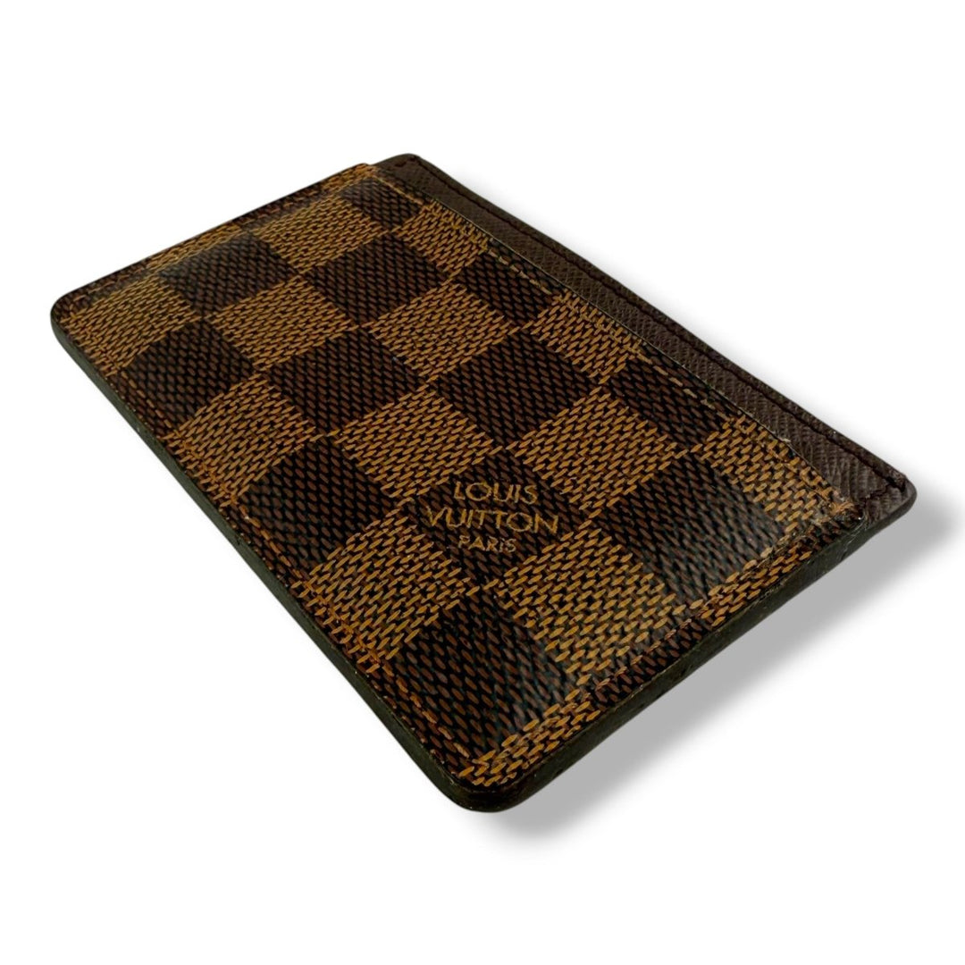 Louis Vuitton Brown Damier Cardholder - Lux Central