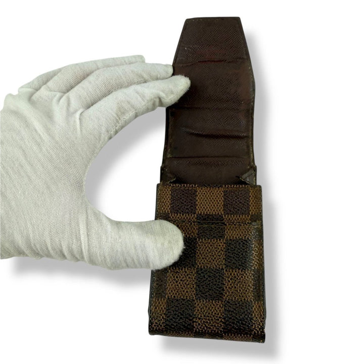 Louis Vuitton Brown Damier Cigarette Case - Lux Central