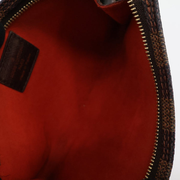 Louis Vuitton Brown Damier Classic Signature Mini Bucket Pouch Bag - Lux Central