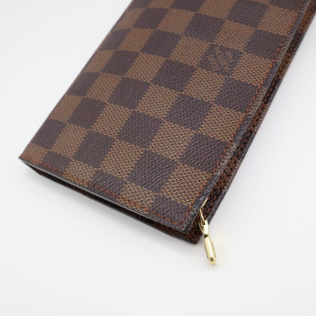 Louis Vuitton Brown Damier Classic Signature Mini Bucket Pouch Bag - Lux Central