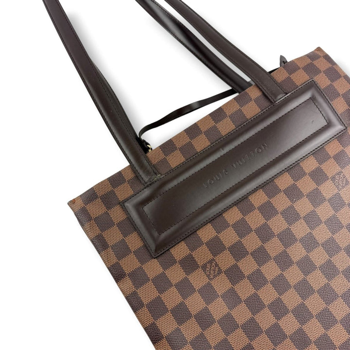 Louis Vuitton Brown Damier Clifton Tote Handbag W/Added Pouch - Lux Central