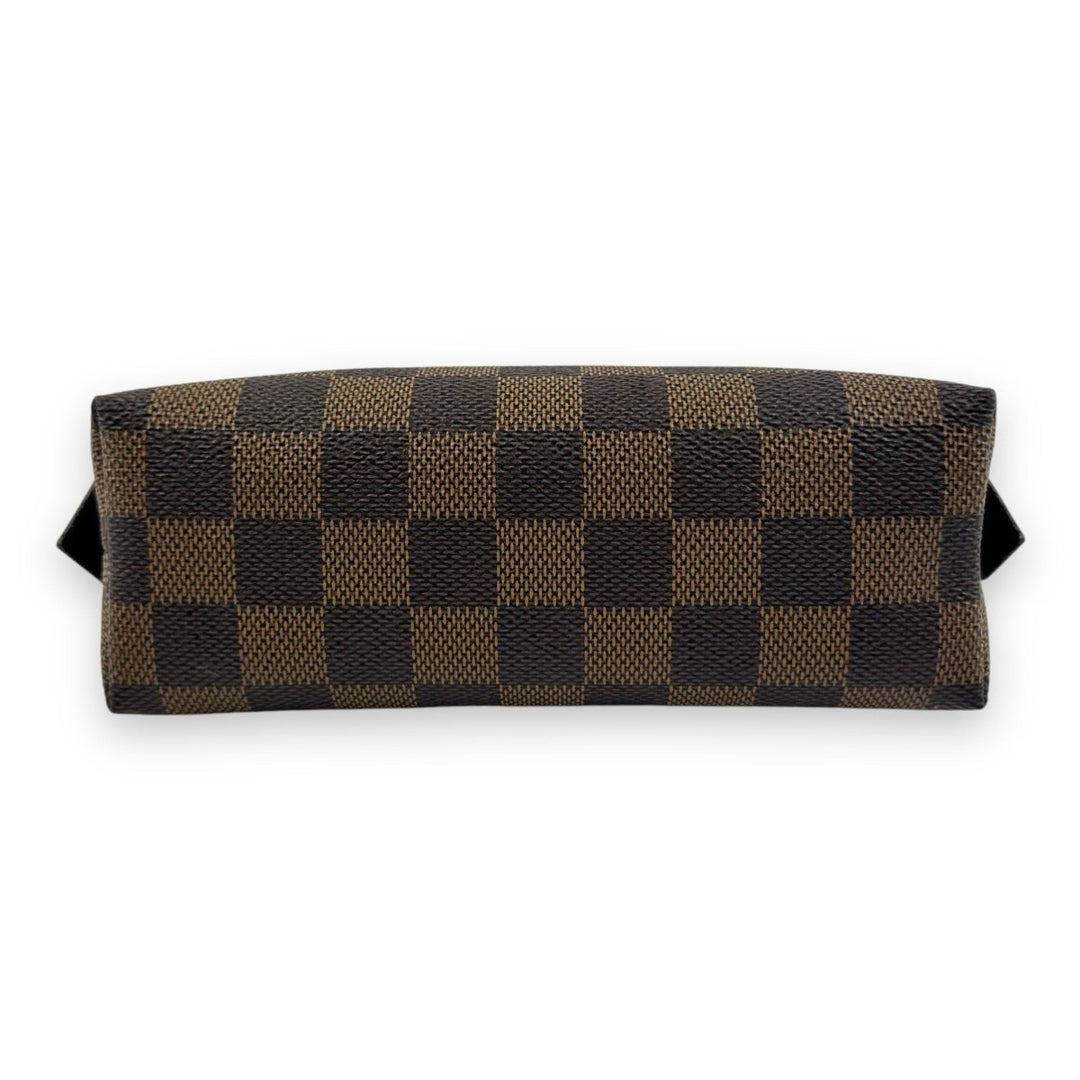 Louis Vuitton Brown Damier Cosmetic PM Pouch Bag - Lux Central