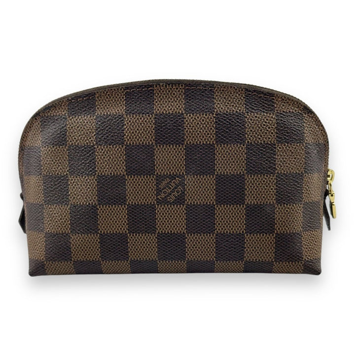 Louis Vuitton Brown Damier Cosmetic PM Pouch Bag - Lux Central