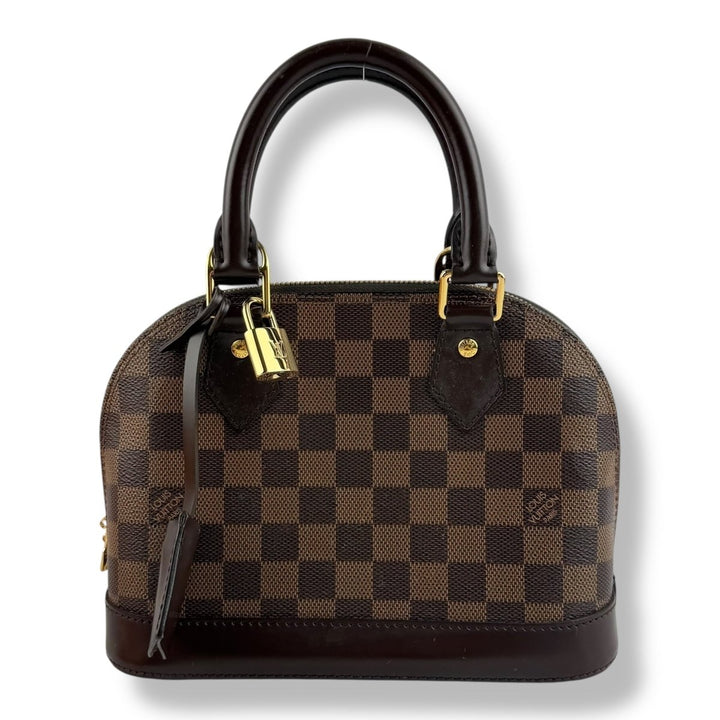 Louis Vuitton Brown Damier Ebene Alma BB Handbag - Lux Central