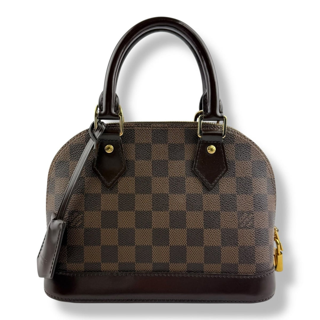 Louis Vuitton Brown Damier Ebene Alma BB Handbag - Lux Central