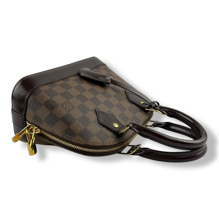 Louis Vuitton Brown Damier Ebene Alma BB Handbag - Lux Central