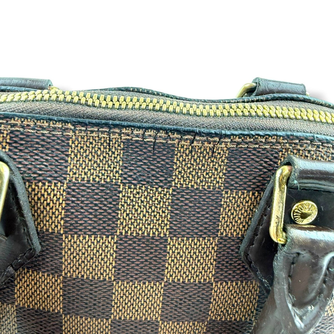 Louis Vuitton Brown Damier Ebene Alma BB Handbag - Lux Central