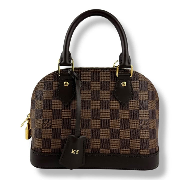 Louis Vuitton Brown Damier Ebene Alma BB Handbag - Lux Central