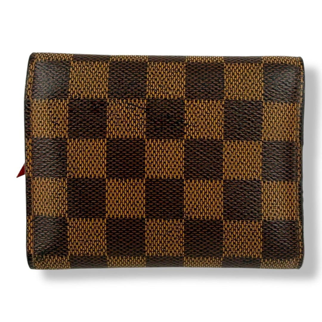 Louis Vuitton Brown Damier Ebene Victorine Wallet - Lux Central
