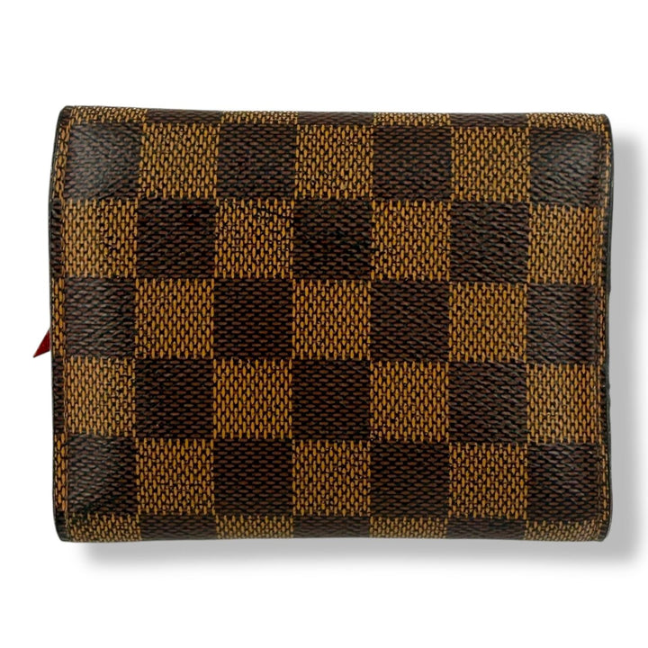 Louis Vuitton Brown Damier Ebene Victorine Wallet - Lux Central