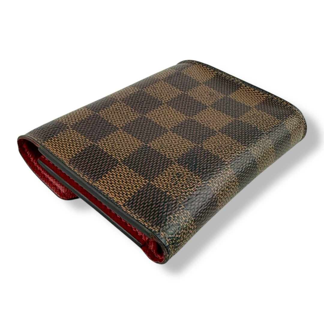 Louis Vuitton Brown Damier Ebene Victorine Wallet - Lux Central