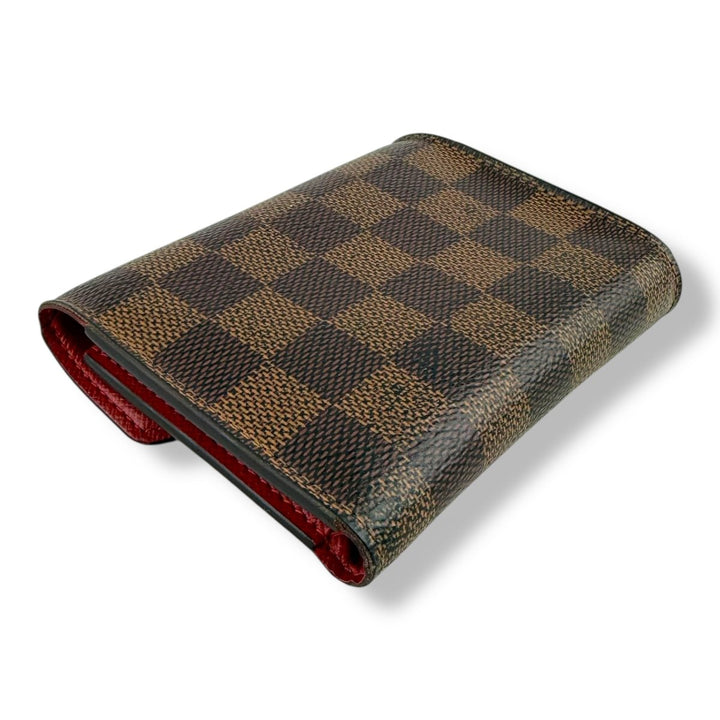 Louis Vuitton Brown Damier Ebene Victorine Wallet - Lux Central