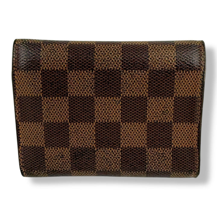 Louis Vuitton Brown Damier Ebene Victorine Wallet - Lux Central