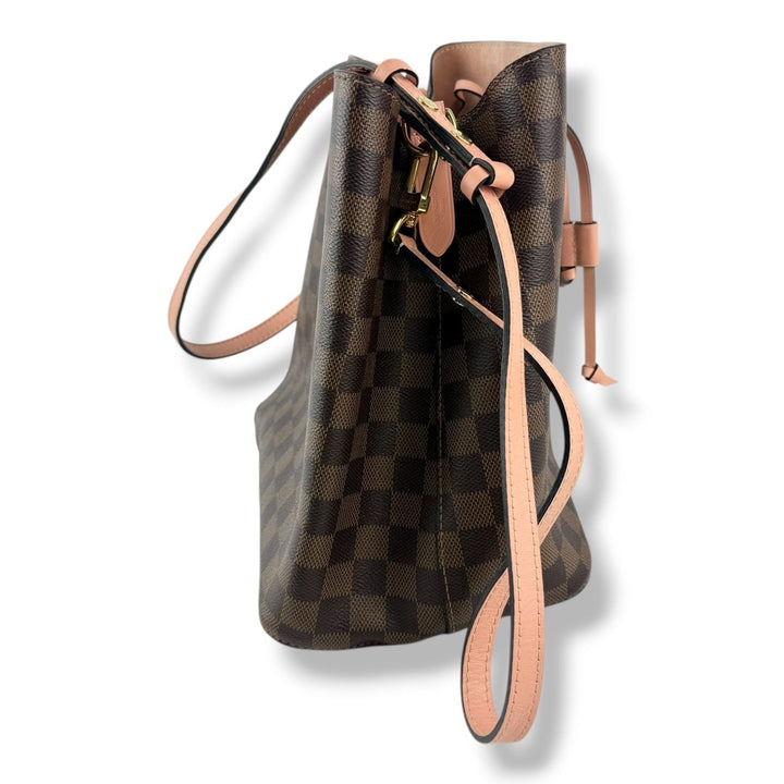 Louis Vuitton Brown Damier Ebene/Pink MM Neo Noe Handbag - Lux Central