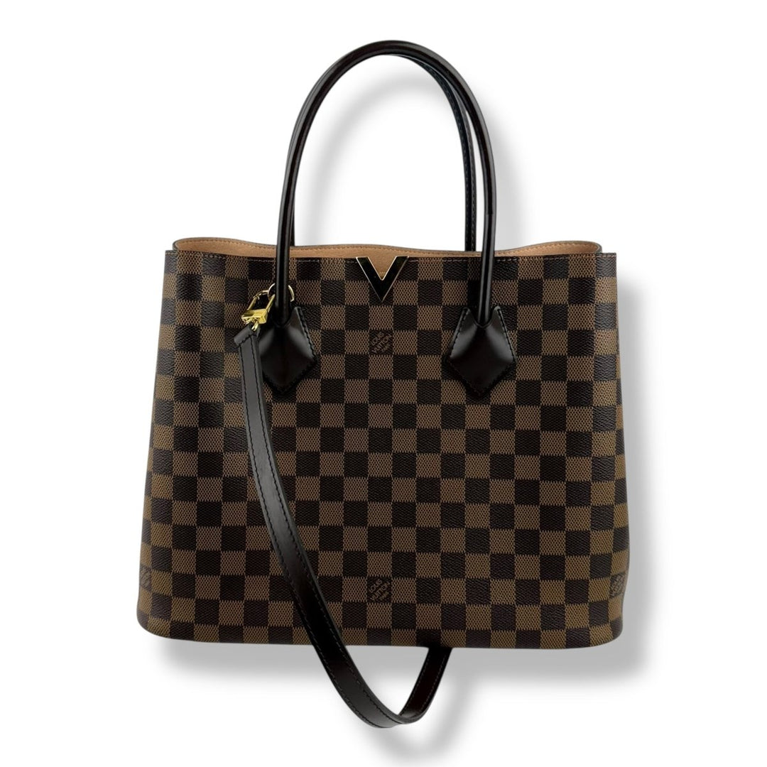 Louis Vuitton Brown Damier Kensington Tote Handbag - Lux Central