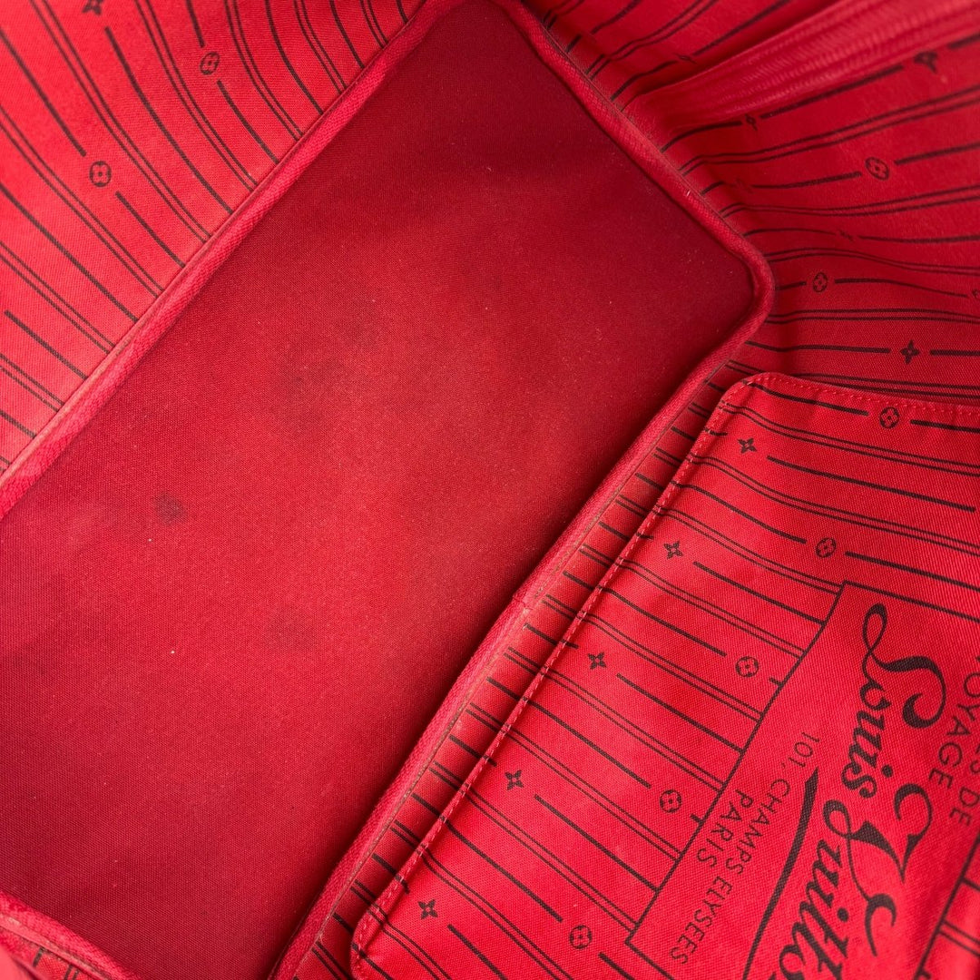 Louis Vuitton Brown Damier Neverfull GM Handbag - Lux Central