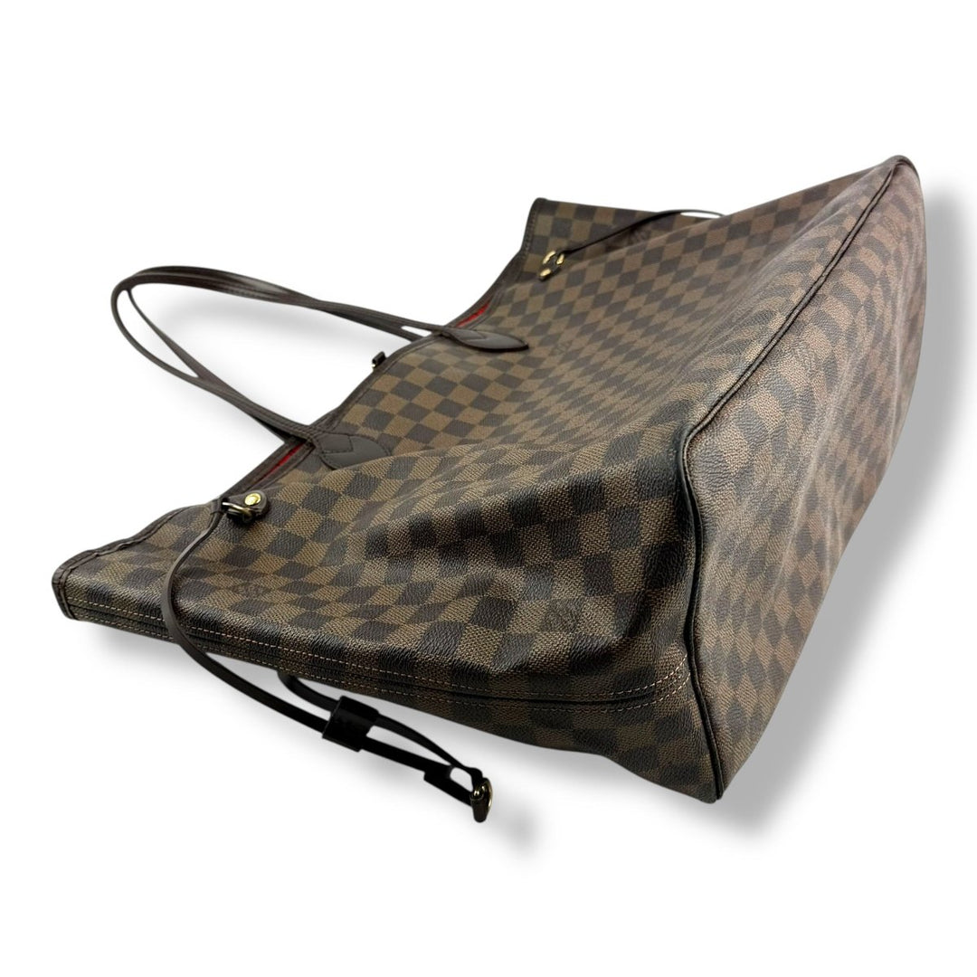 Louis Vuitton Brown Damier Neverfull GM Handbag - Lux Central