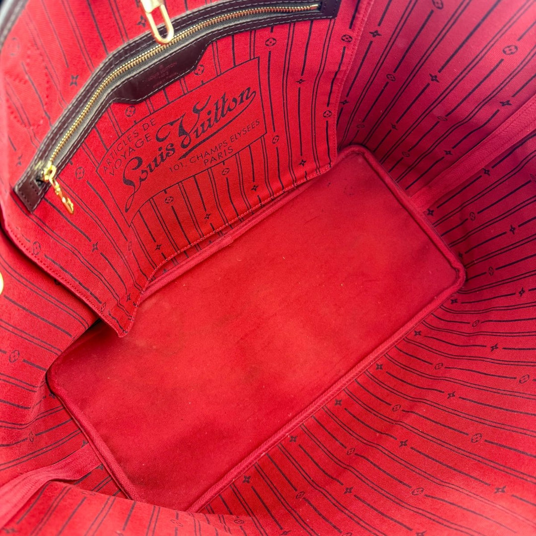 Louis Vuitton Brown Damier Neverfull GM Handbag - Lux Central