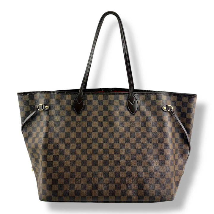 Louis Vuitton Brown Damier Neverfull GM Handbag - Lux Central