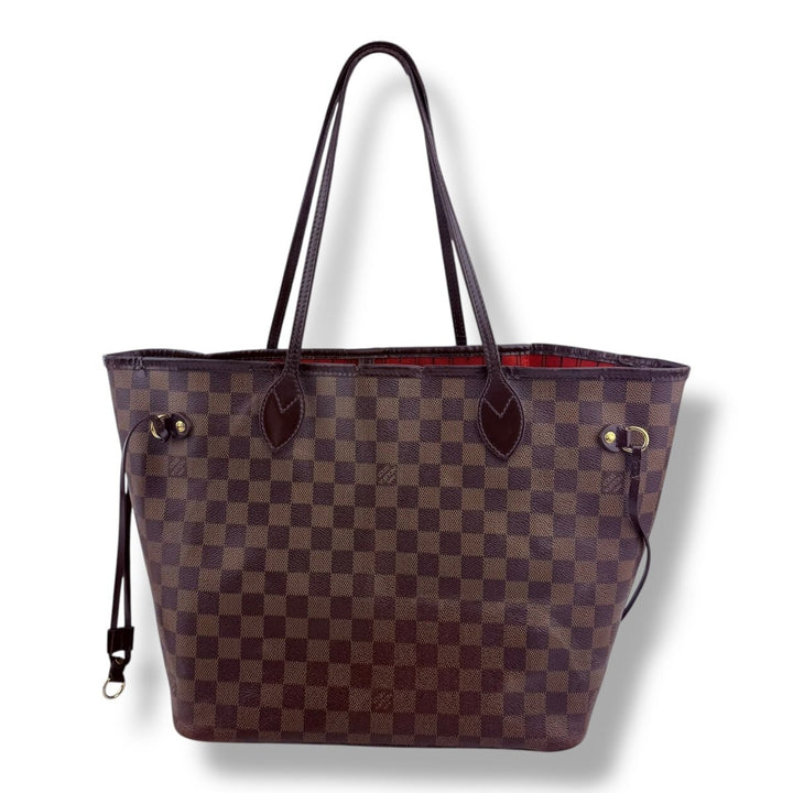 Louis Vuitton Brown Damier Neverfull MM Handbag - Lux Central