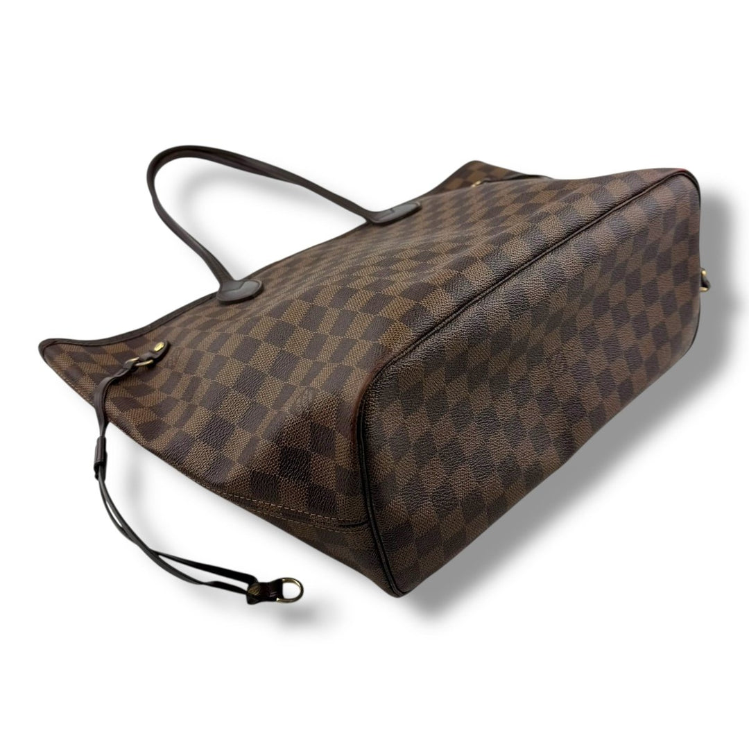 Louis Vuitton Brown Damier Neverfull MM Handbag - Lux Central
