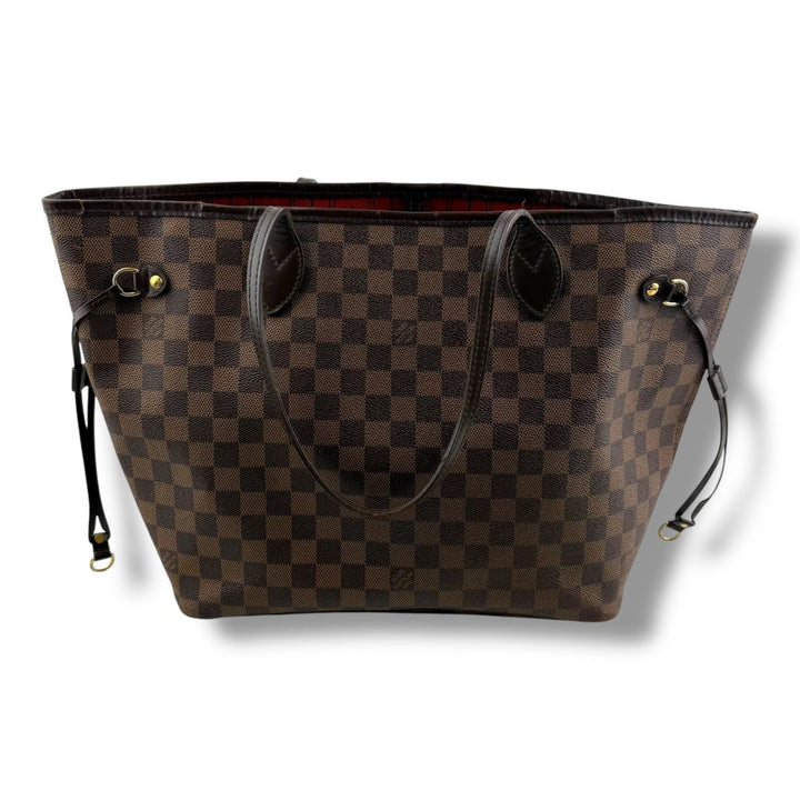 Louis Vuitton Brown Damier Neverfull MM Handbag - Lux Central