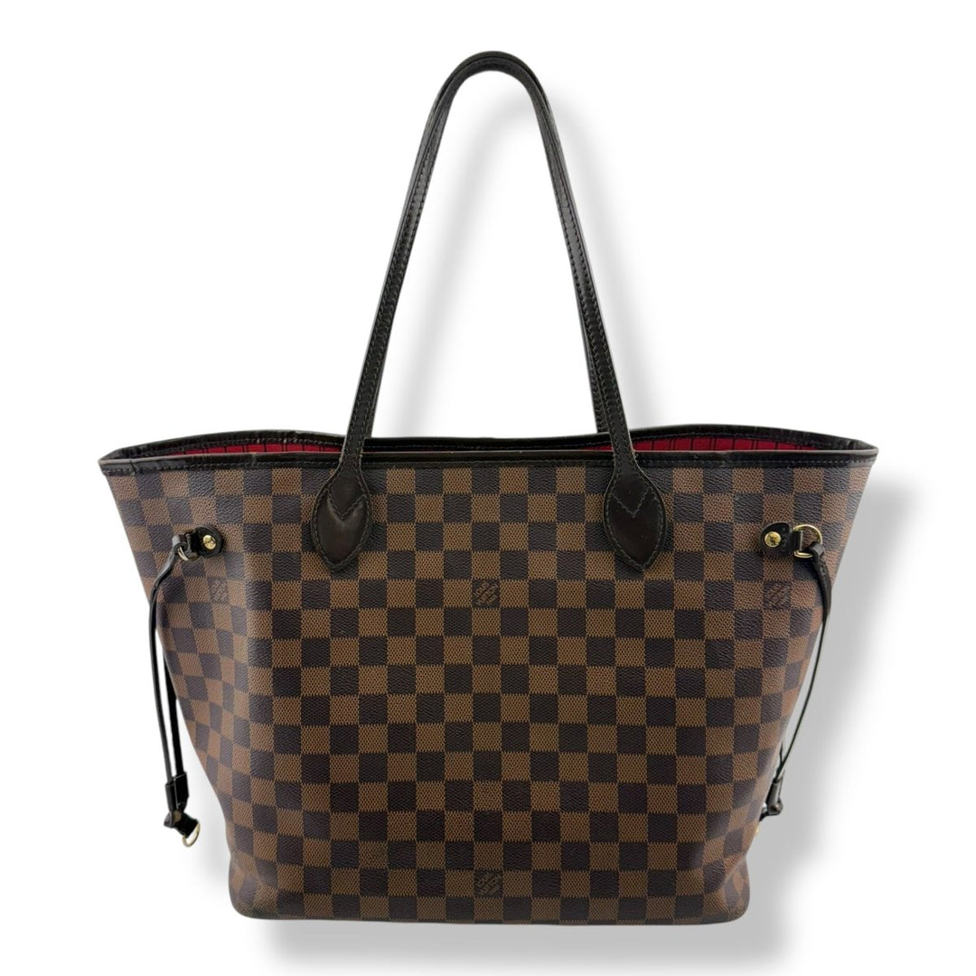 Louis Vuitton Brown Damier Neverfull MM Handbag - Lux Central