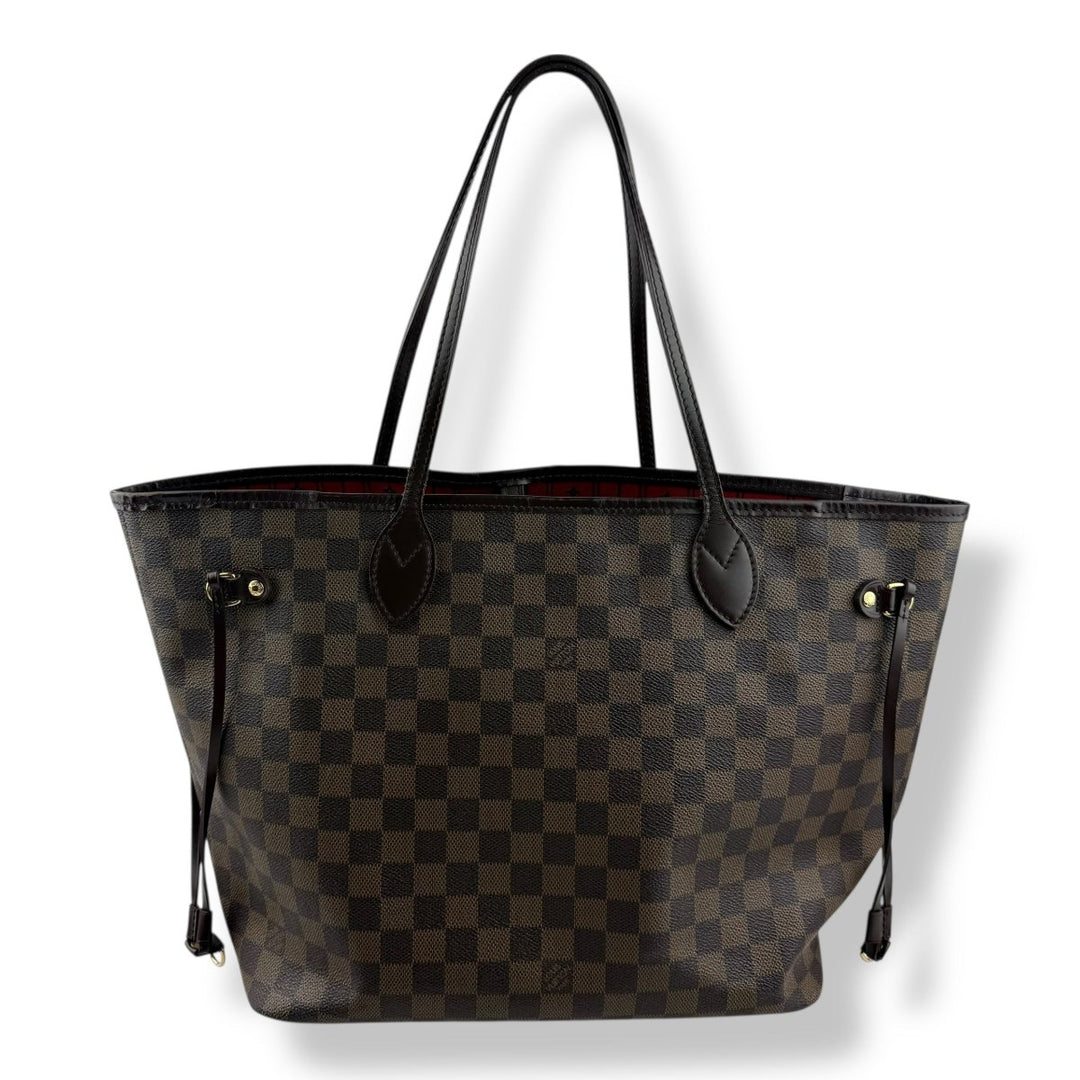 Louis Vuitton Brown Damier Neverfull MM Handbag - Lux Central