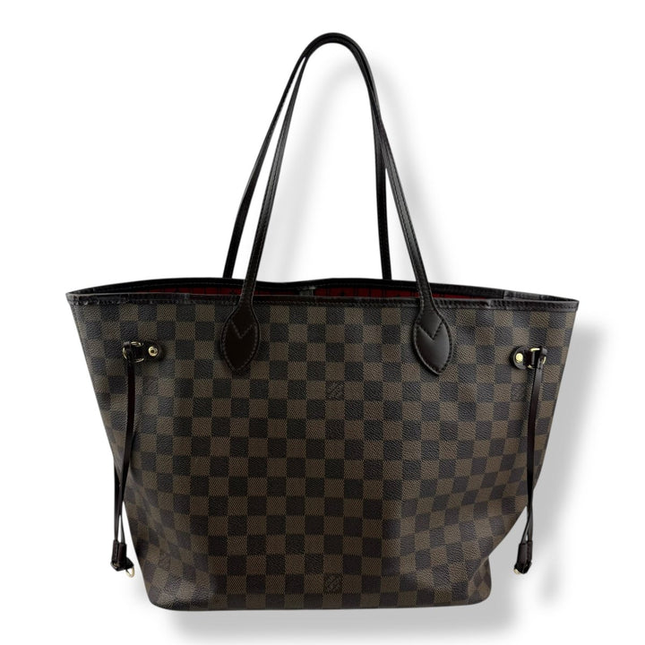 Louis Vuitton Brown Damier Neverfull MM Handbag - Lux Central