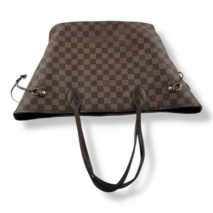 Louis Vuitton Brown Damier Neverfull MM Handbag - Lux Central