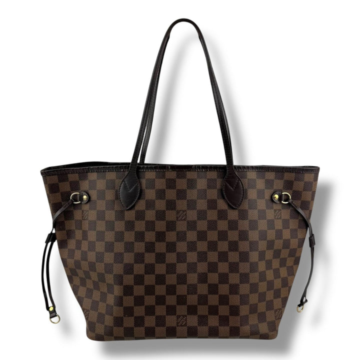 Louis Vuitton Brown Damier Neverfull MM Handbag - Lux Central