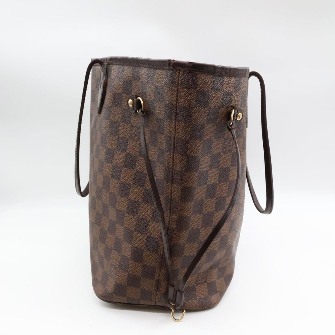 Louis Vuitton Brown Damier Neverfull MM Handbag - Lux Central