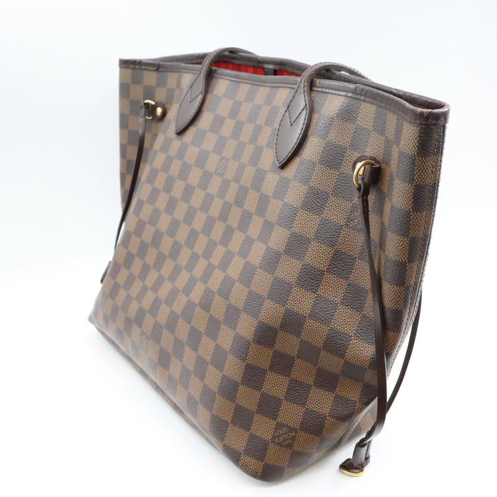 Louis Vuitton Brown Damier Neverfull MM Handbag - Lux Central