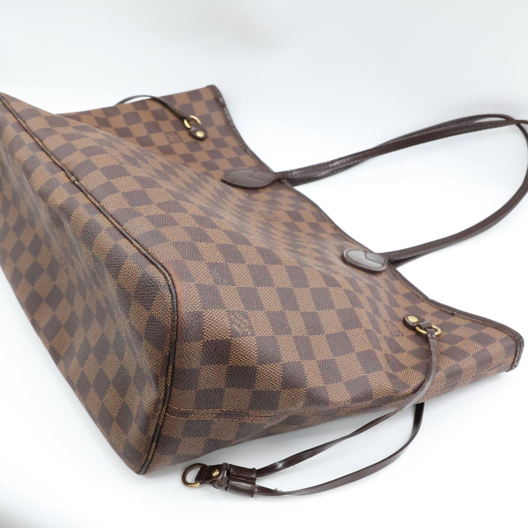 Louis Vuitton Brown Damier Neverfull MM Handbag - Lux Central