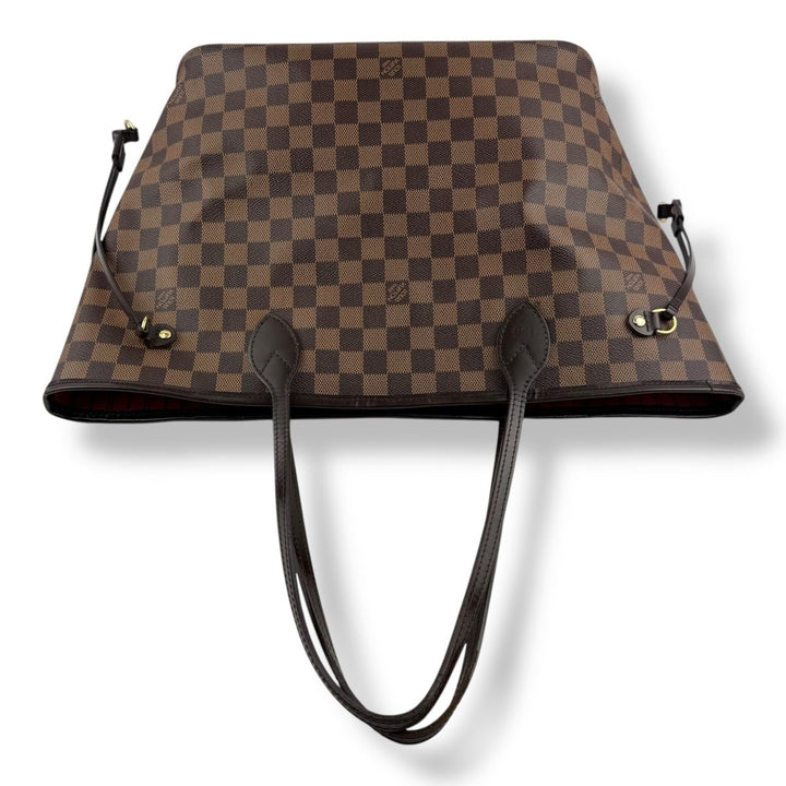 Louis Vuitton Brown Damier Neverfull MM Handbag - Lux Central