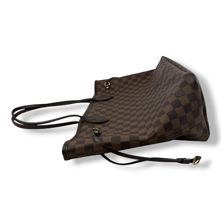 Louis Vuitton Brown Damier Neverfull MM Handbag - Lux Central