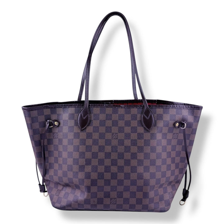 Louis Vuitton Brown Damier Neverfull MM Handbag - Lux Central