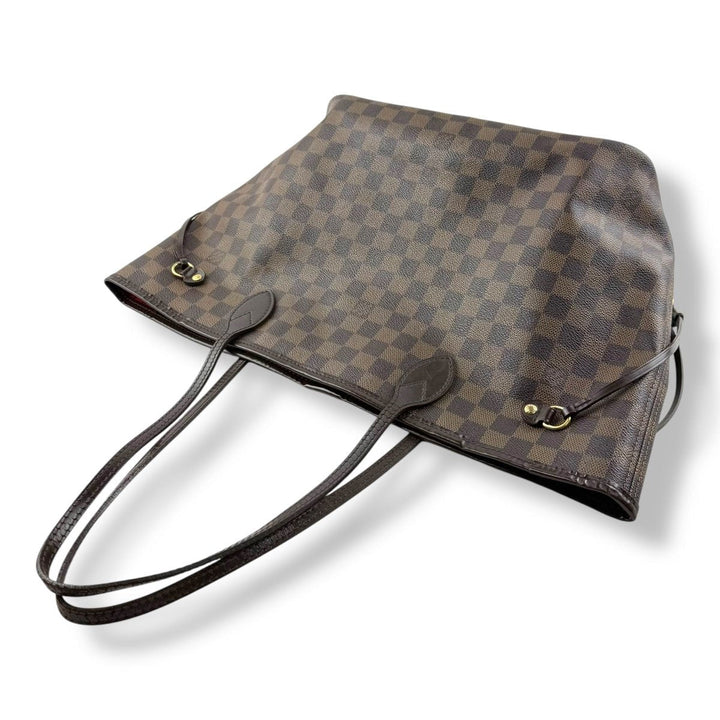 Louis Vuitton Brown Damier Neverfull MM Handbag - Lux Central
