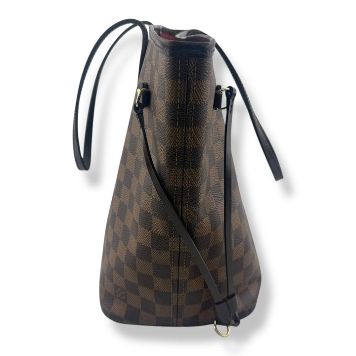 Louis Vuitton Brown Damier Neverfull MM Handbag - Lux Central