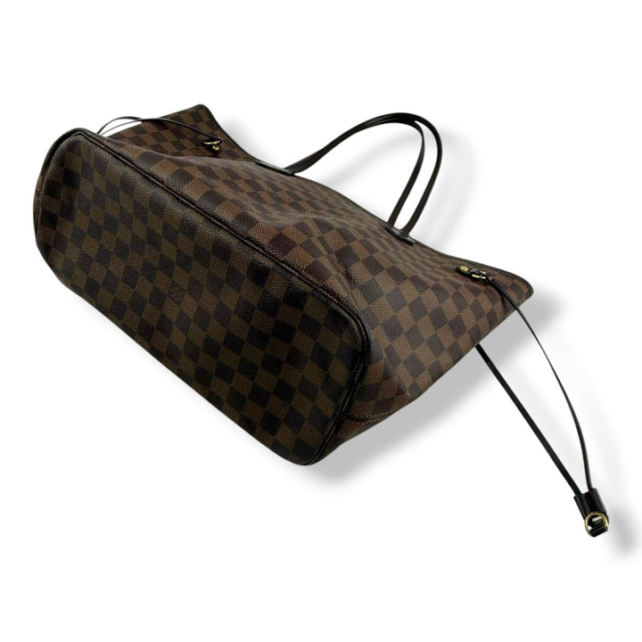 Louis Vuitton Brown Damier Neverfull MM Handbag - Lux Central