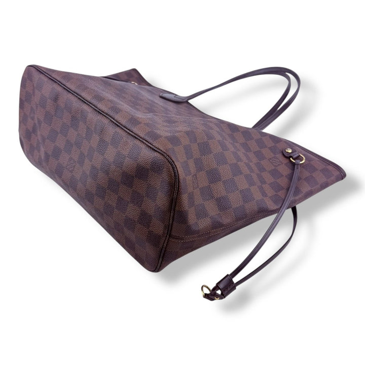 Louis Vuitton Brown Damier Neverfull MM Handbag - Lux Central