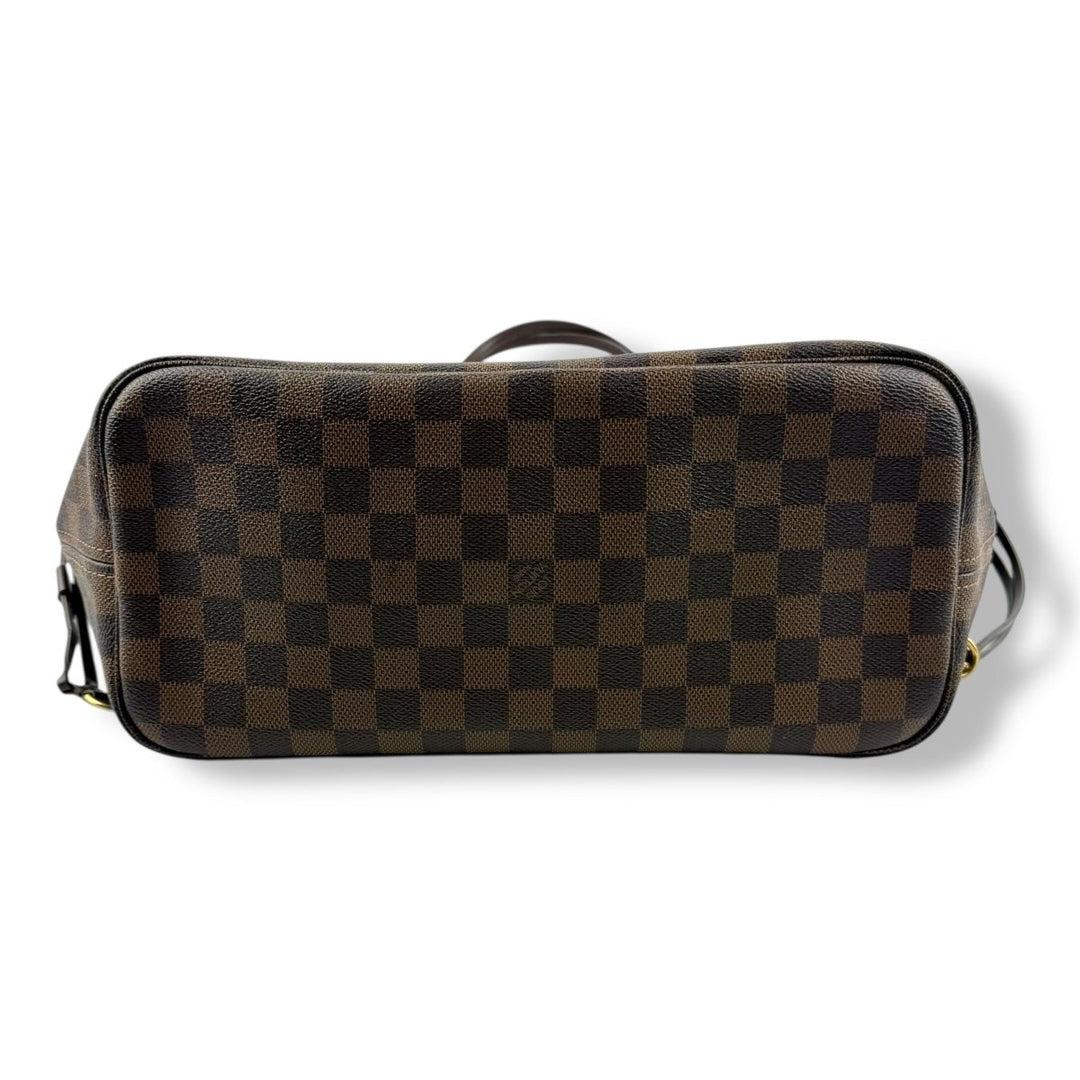 Louis Vuitton Brown Damier Neverfull MM Handbag - Lux Central