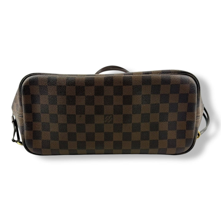 Louis Vuitton Brown Damier Neverfull MM Handbag - Lux Central