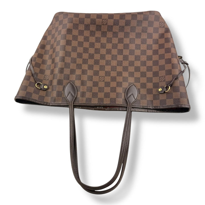 Louis Vuitton Brown Damier Neverfull MM Handbag - Lux Central